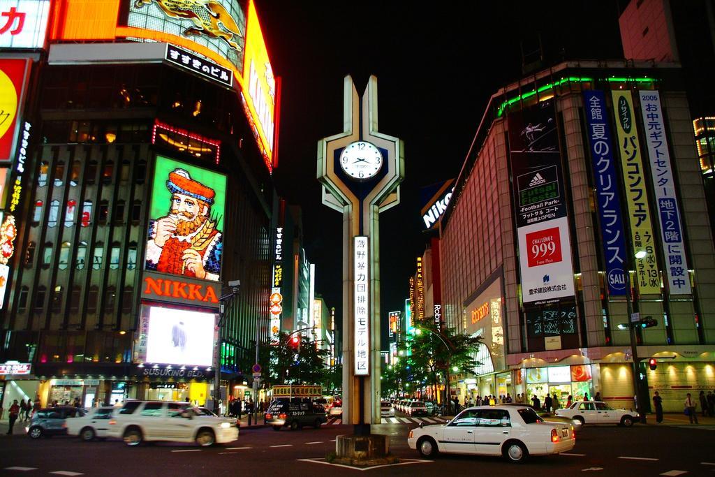 Keio Plaza Hotel Sapporo Bagian luar foto